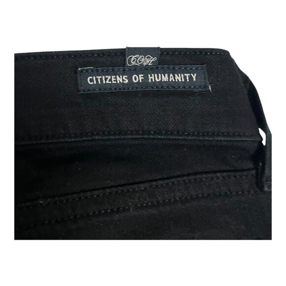 COH Citizens of Humanity Phantom CRopped Skinny Jegging Black Jeans 24 XS - Picture 8 of 8